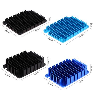 Kühlkörper aus Aluminiumlegierung für Raspberry Pi Compute Module 4 CM4, 55*40*5/55*40*11MM