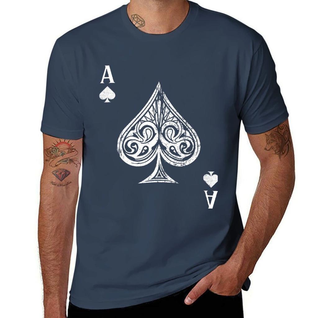 Ace Of Spades Tshirt Comfortable Workout Short Sleeve Shirt