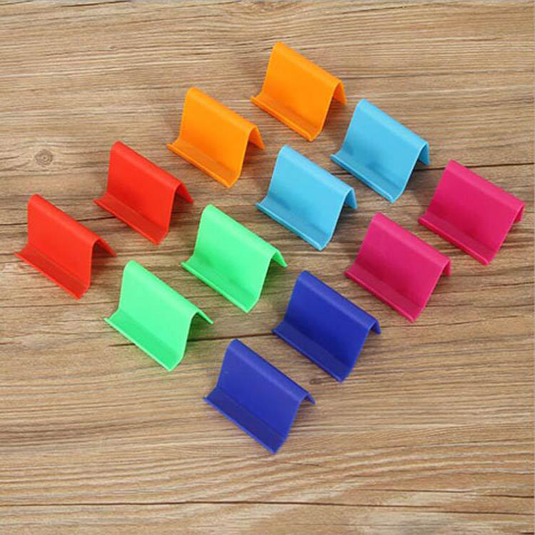 Customizable Candy Color Phone and Business Card Holder with QR Code