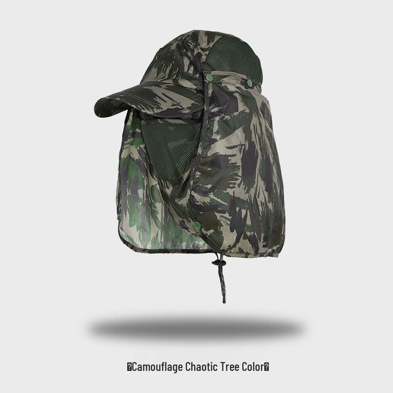 Men's Quick-Dry UV Protection Waterproof Sun Hat for Outdoors