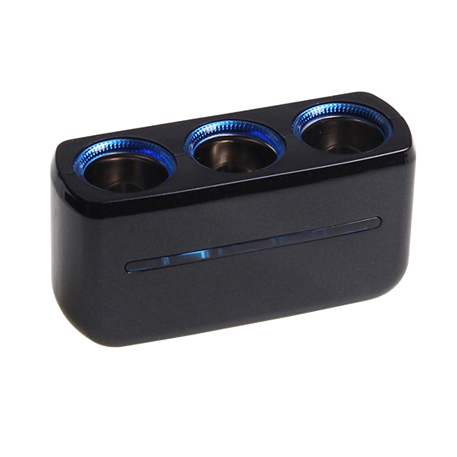 

Автомобильное зарядное устройство, адаптер прикуривателя с 3 гнездами, адаптер для зарядки мобильного телефона для автомобильных устройств 12 В/24 В