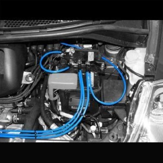 Sada uzemňovacích vodičů motoru, dostupné barvy [YuHaru] (Modrý)