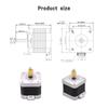 42-40 Stepper Motor with Extruder Gear For Ender 3/3 V2/Ender 3 pro/Ender 5/CR-10 3D Printer Extruder Motor