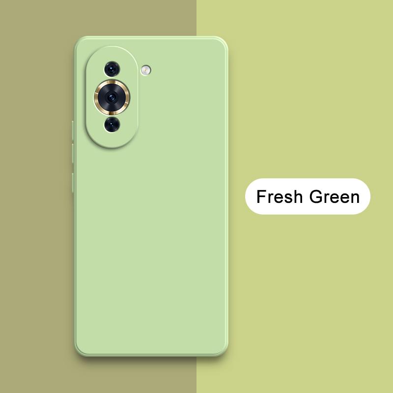 Luxury Square Liquid Silicone Case for Huawei Nova 10 Pro SE 10Z Youth Camera Protective Back Cover Nova10 10Pro 10SE