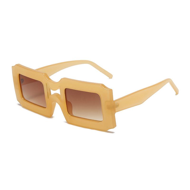 Nouvelles Lunettes de Soleil Carrées Vintage Femmes Hommes Marque Rectangulaires Lunettes de Soleil Féminines Ovales Lunettes Oculos De Sol pour Homme Femme Lunettes