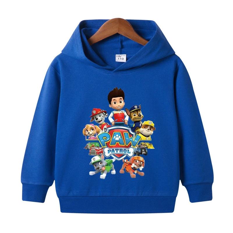 Child Paw patrol Hoodie Children's Clothing For Girls Baby Boy Clothes Spring Autumn Sweatshirts Boys Cartoon Clothes Hoodie