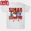 Retro Sugar Ray Leonard Korte Mouw Unisex Alle Maten