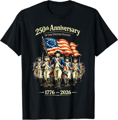 Tričko k 250. výročiu Spojených štátov 1776 2026