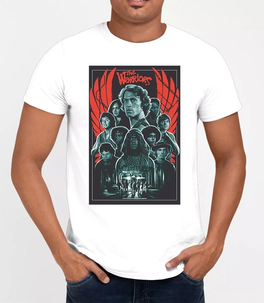 The Warriors T-Shirt Retro 70s 80s Vintage Classic Movie Tee Gift Present UK Unisex T-Shirt L