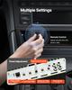Monoblock Car Amplifier, 1200W RMS MAX, 1/2/4 Ohm Stable, 1-Channel Class D Car Audio Amplifier with Remote Subwoofer Level Control, Low Pass Filter,