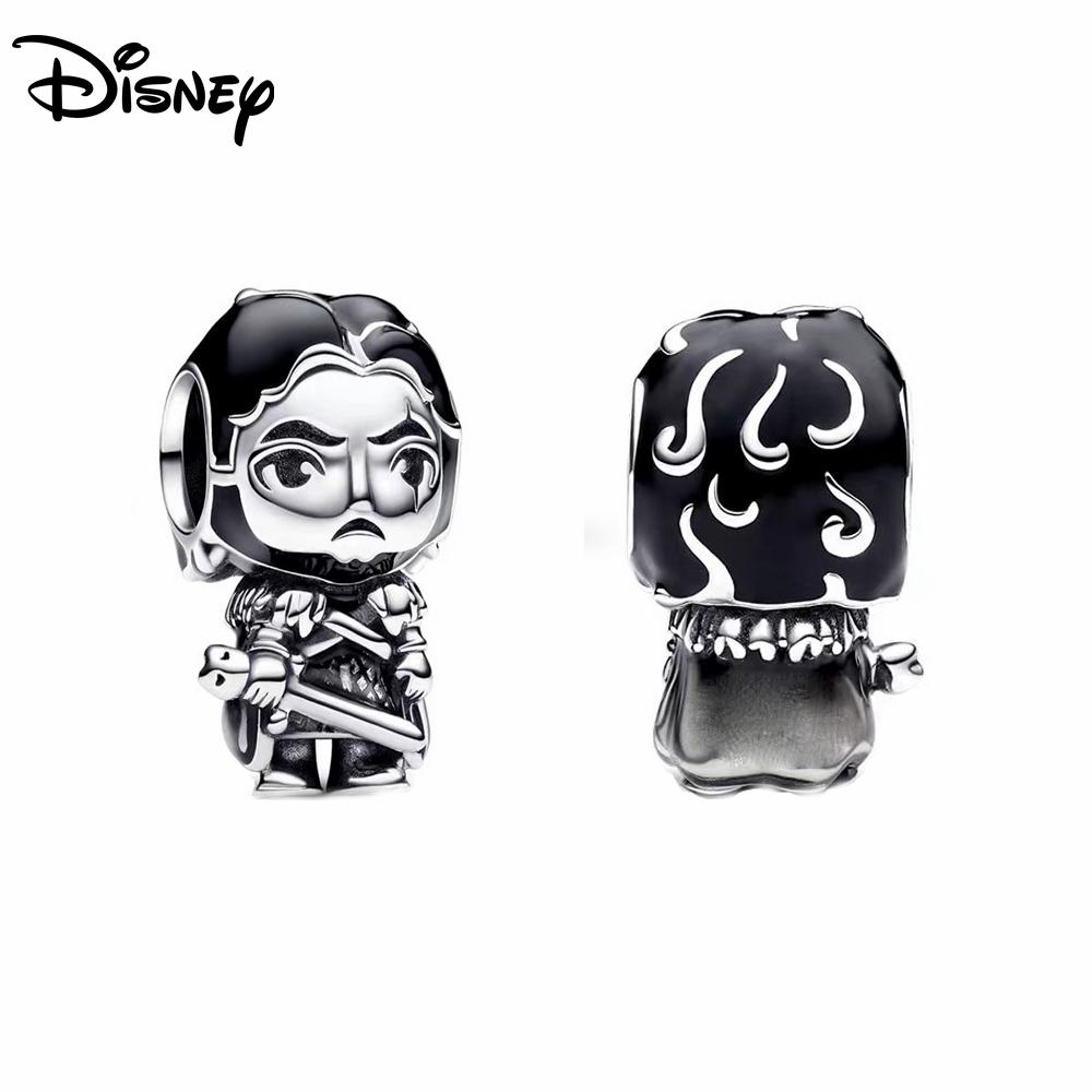 925 Silver Disney Charms Dragon series Beads Pendants Fit For Necklace Original Bracelet DIY Festival Women's Party Gifts