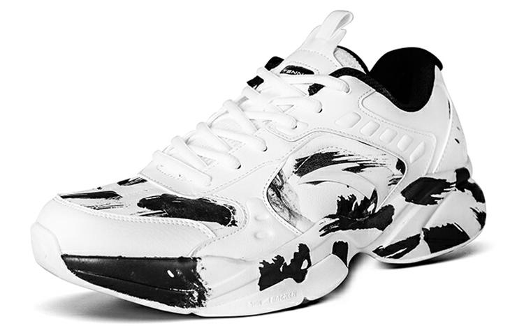 Men's Sneakers Anta Ink Wash Cushioning Slip Resistant Abrasion Resistant Breathable Low top Running Shoes