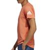 Adidas T Shirts Men's Orange Crew Neck Moderate FL4618