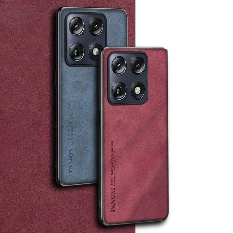 EUCAGR For Moto Signature 2026 Sheepskin PU Leather Shockproof Silicone Case For Motorola Signature 5G Phone Back Cover Coque