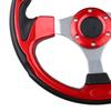 Universal Mini Drifting Steering Wheel Racing Car PVC Modification Aluminum Frame Light Weight 320mm(13inches)