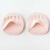1 Paar Mittelfußpolster Vorfußpolster Kissen Unsichtbare Socken Wiederverwendbar Hoher Absatz Halbe Sohle Socken für Damen Herren Schuhzubehör
