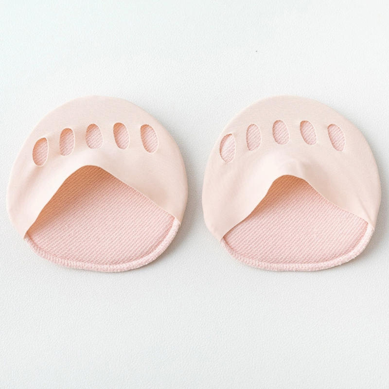 1 Paar Mittelfußpolster Vorfußpolster Kissen Unsichtbare Socken Wiederverwendbar Hoher Absatz Halbe Sohle Socken für Damen Herren Schuhzubehör