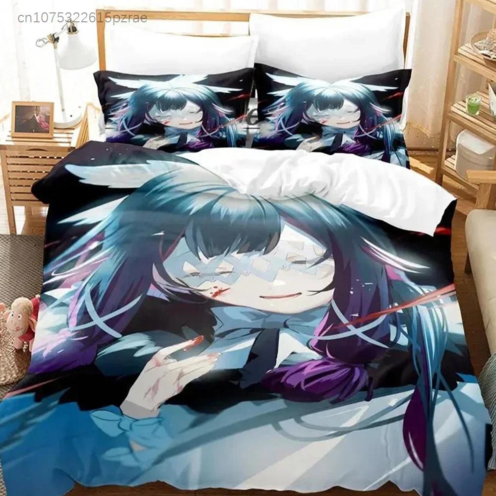 Genshin Impact Columbina Bedding Set For Bedroom Soft Modern Bedspreads Comefortable Kids Duvet Cover Quilt Cover And Pillowcase