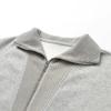 Felpa con mezza zip e fodera in pile RUIIENRS x 3QMODE Inverno 2025 Stile