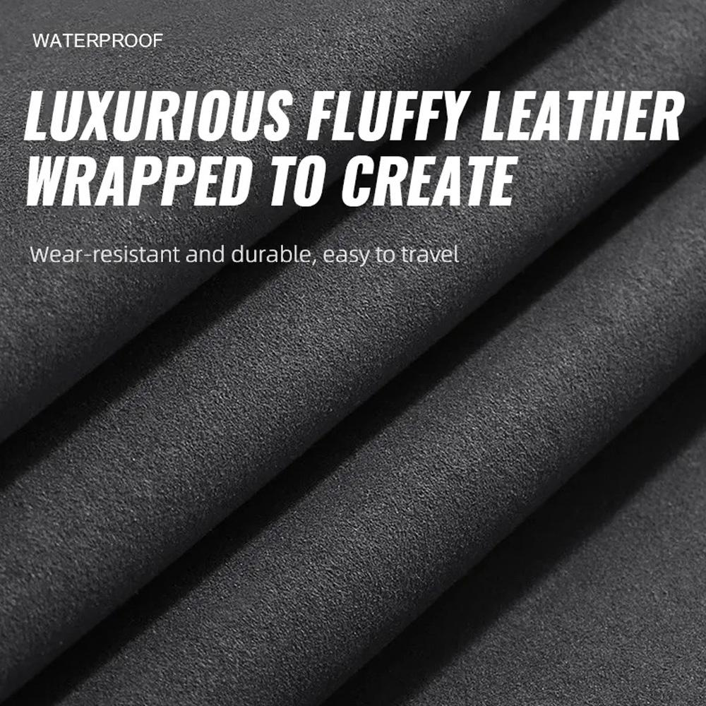 Hochwertiger 2-in-1-Haken für die Kopfstütze im Auto, Premium-Wildleder, Doppelhaken zum Aufhängen der Rücksitze, 20 kg, großer, belastbarer Haken aus Legierung, universell einsetzbar