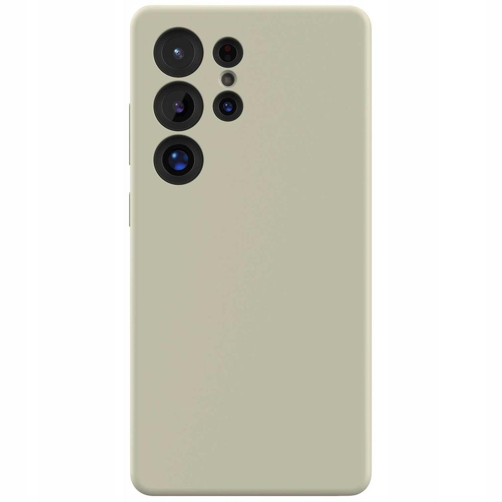 Spacecase Silikon Mag Galaxy S25 Ultra Beige