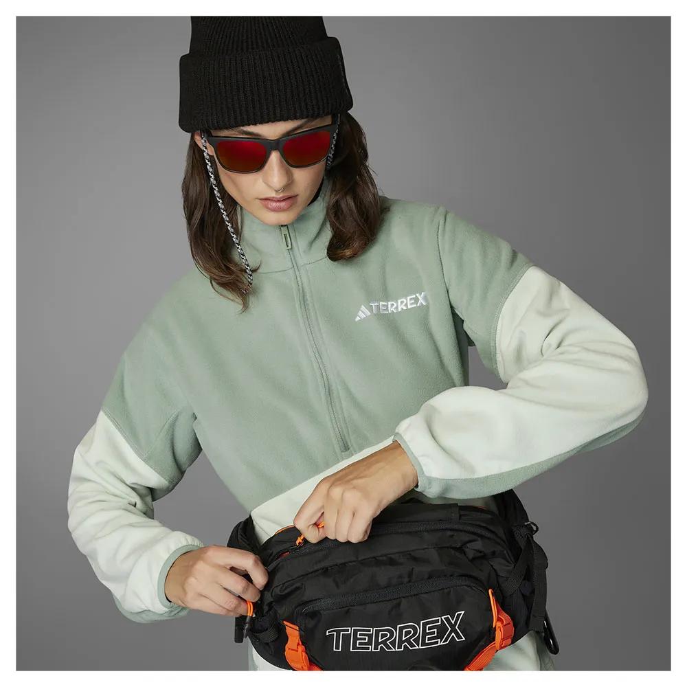 Adidas Fleece Jacket with Half-zip Terrex Multi Climawarm