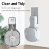 Wall Mounting Network Line Storage Bin Punch-free WiFi Router Wire Box Built-in Cable Winder Equipment for Eero Mesh WiFi Router