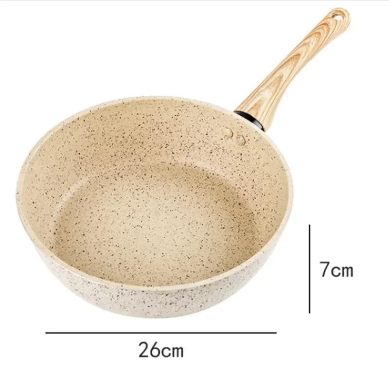 Non-Stick Pan Frying Pan Wok Pan Home Steak Skillet Pancake Fried Induction Cooker Gas Stove Special Saucepan Nonstick Pan