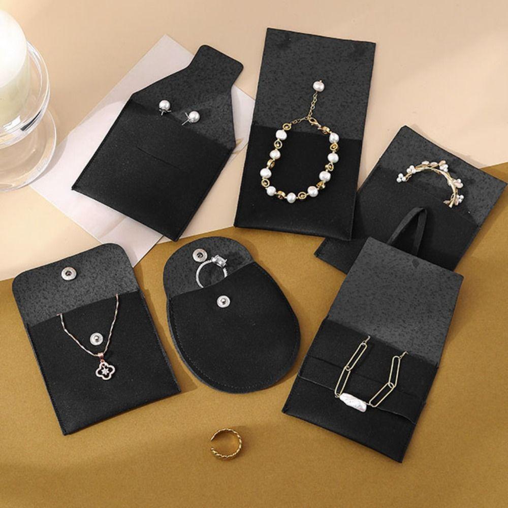 5Pcs Velvet Jewelry Packing Bag Bracelet Necklace Jewelry Holder Jewelry Storage Case  Outdoors