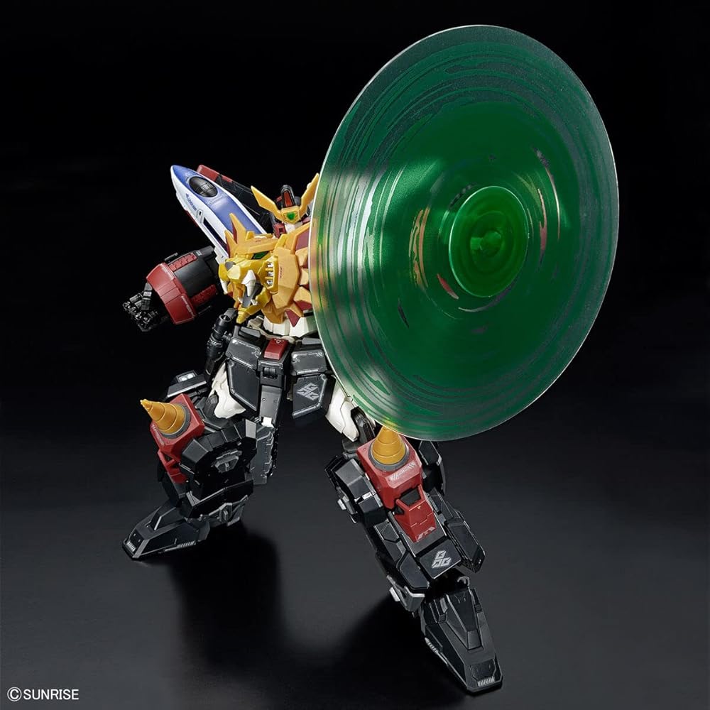 Bandai Spirits RG Gaogaigar Color-Coded Plastic Model Kit 1/144 Scale Collectible Figure