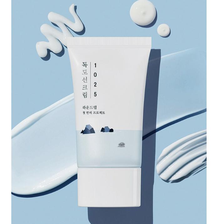 Round Lab 1025 Dokdo Crème solaire | Crème solaire coréenne légère SPF50+ PA++++
