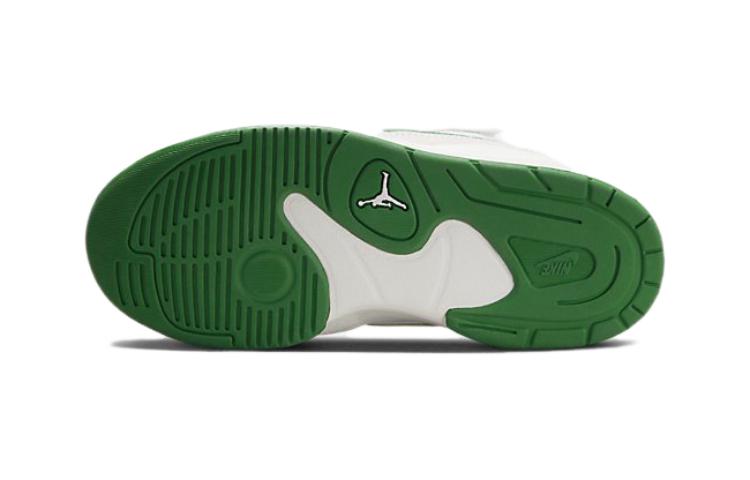 Jordan Stadium 90 Slip Resistant Cushioning Low Top Kids Lifestyle Shoes White Green Kids' DX4398-103