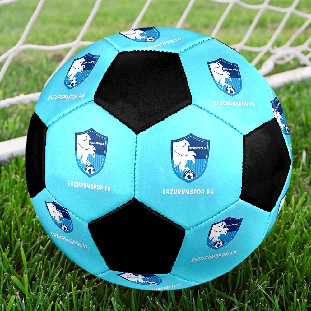 SIZE 5 Erzurumspor FK Soccer Ball Colorful All Ages Machine Stitched PVC Competition Ready Durable High-Bounce