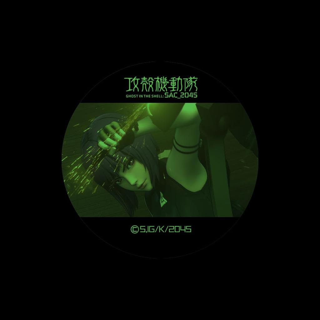 Ghost in the Shell High Luminous Can Badge Motoko Kabane SAC_2045 SEASON1ver.