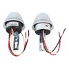 2 Pcs Photocell Light Control Switch 10A Rainproof Sensitive Auto On Off Light Switch for Outdoor Garden AC DC24V