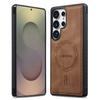 Leather Case For Samsung Galaxy S26 S25 Edge S24 Ultra S23 FE S22 FE A17 A37 A57 A16 A36 A56 Wireless Charging Magnetic Cover