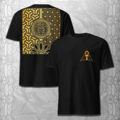Ankh Egypt Art Mens Kids T Shirt | Sacred Geometry, Spiritual Clothing