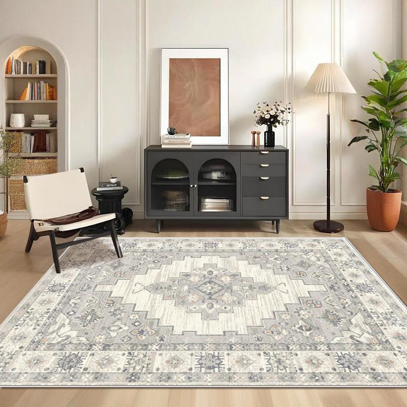 Bohemian Style Living Room Carpet Vintage Sofa Bedroom Bedside Carpet Floor Mat