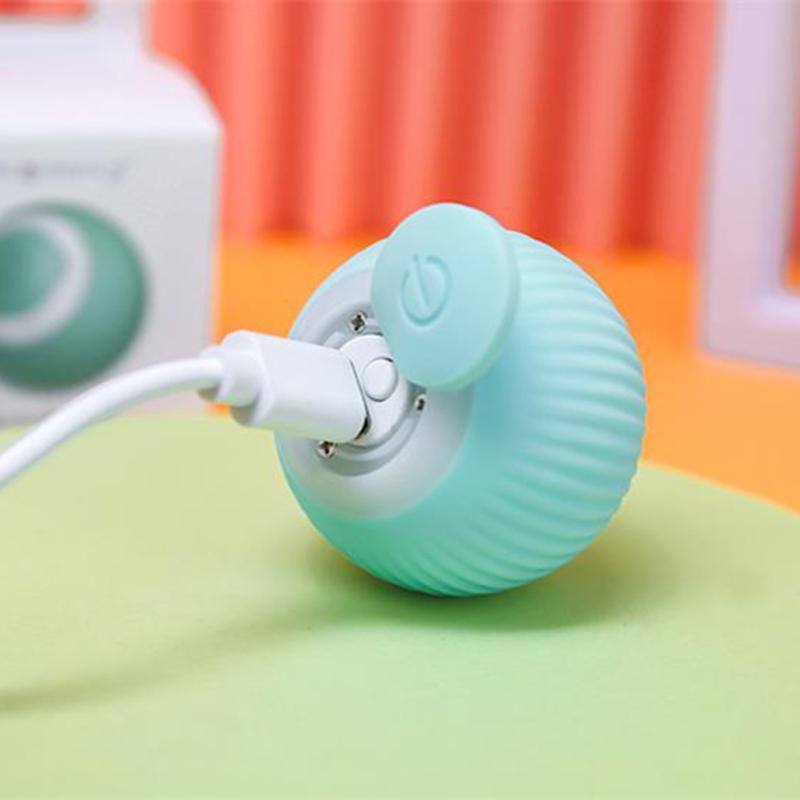 Cat Electric Automatic Rolling Ball Usb Rechargeable Interactive Toy Pet Accessories With Automatic