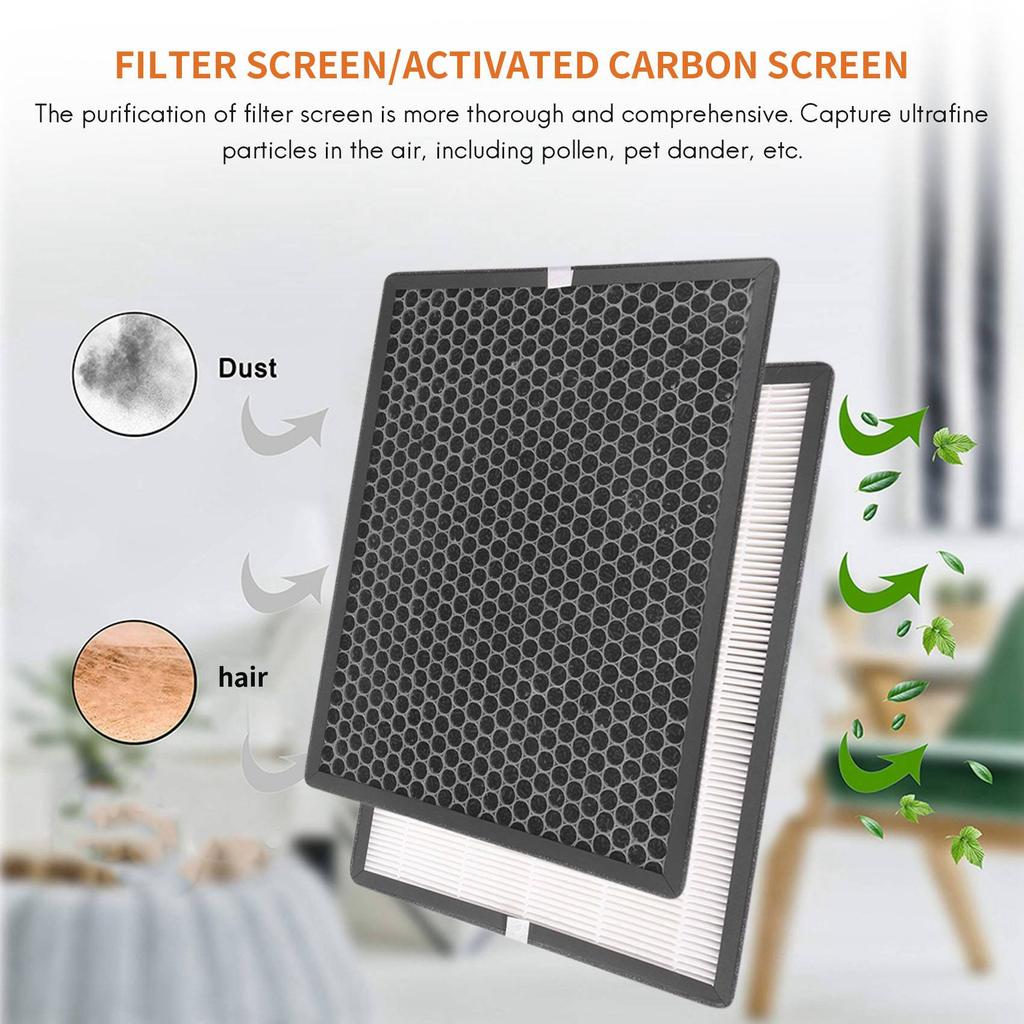 FY2420/30 FY2422 Activated Carbon HEPA Filter Sheet Replacement Filter for Philips Air Purifier AC2889 AC2887 AC2882