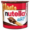 Nutella & Go! Cremă tartinabilă cu alune și cacao și bețișoare crocante 52 g