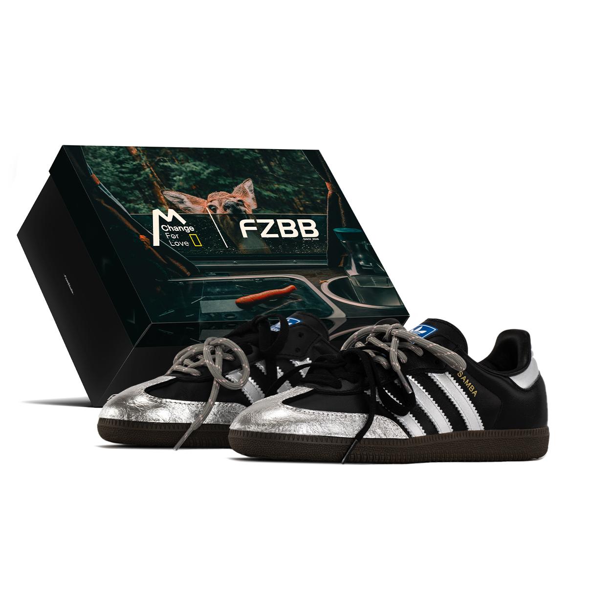 Adidas Originals SAMBA OG Нескользящие, износостойкие, легкие B75807(TeamA-S-BOX) 40⅔