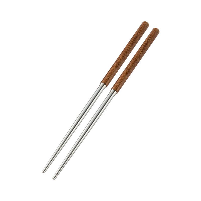 Portable 304 Stainless Steel Camping Chopsticks Set