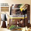 Hair Color Shampoo for Gray Hair - Natural Hair Dye Shampoo with Argan Hair Mask - Travel Size - Colors Hair In Minutes - Long Lasting Colour - 10pack