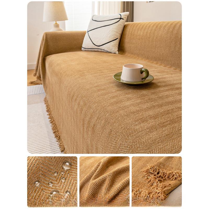 

Водонепроницаемый устойчивый к мочеиспусканию чехол для дивана с рисунком «елочка», тканевый чехол для дивана, подушка для дивана, высококачественное полное покрытие, универсальный чехол, одеяло 180*130CM