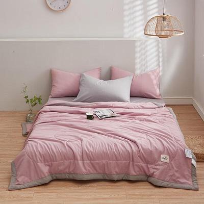 Solid Color Washed Cotton Summer Quilt