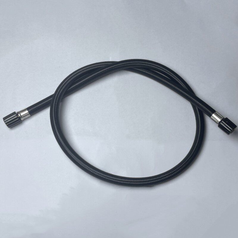 

Car Air Pump Nozzle, Air Hose Accessories, Nozzle Adapter, Quick Connector, Air Pump Hose 1 Piece of 80cm Black Threaded Pipe at Both Ends
