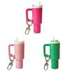 Portachiavi Mini Tazza Portachiavi Carino Bicchiere Portachiavi Portabalsamo Labbra Portachiavi Mini Ciondolo Portachiavi per Accessori Borraccia Stanley