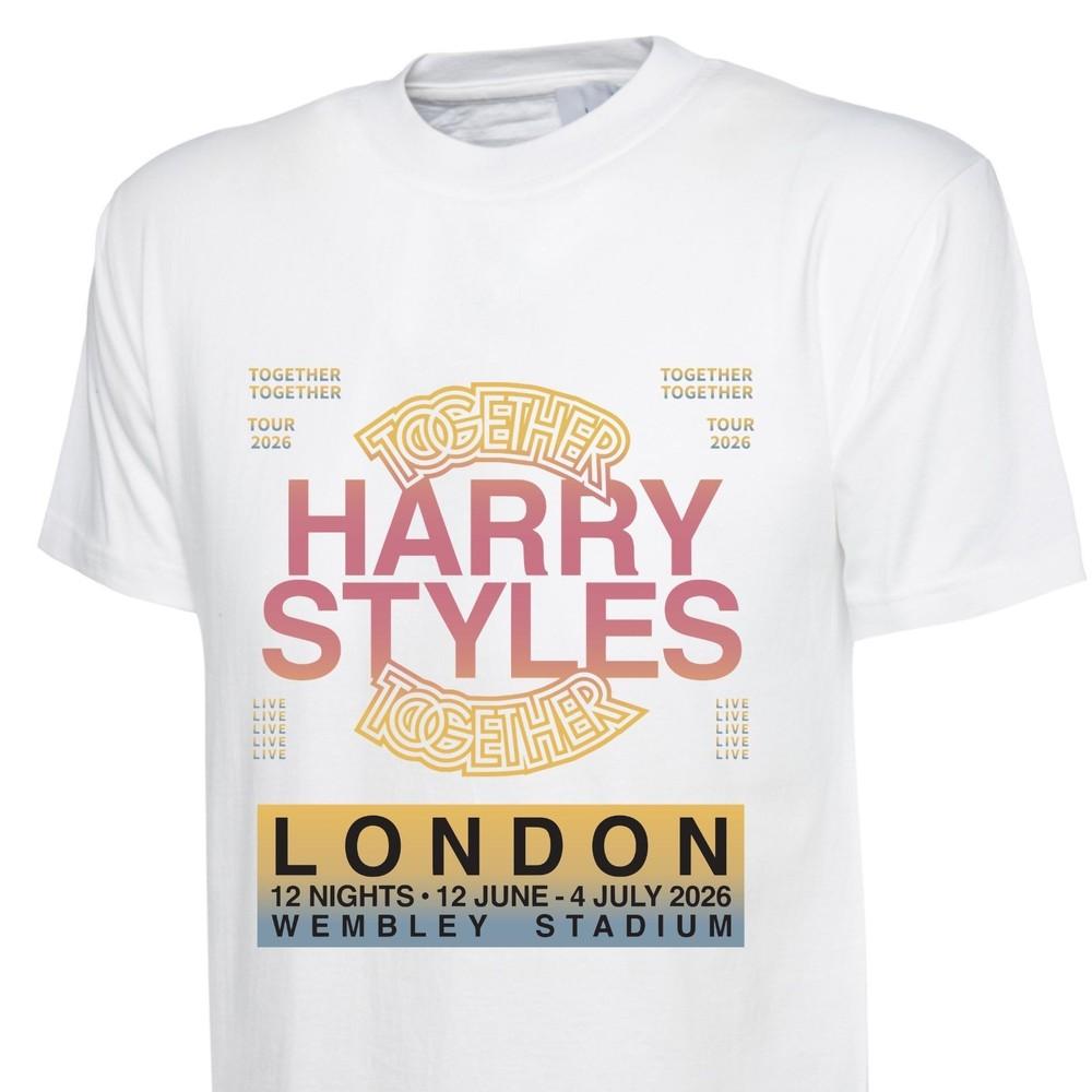 Harry Styles TShirt Together Inspired Adult Unisex Merch Fun Tee Top