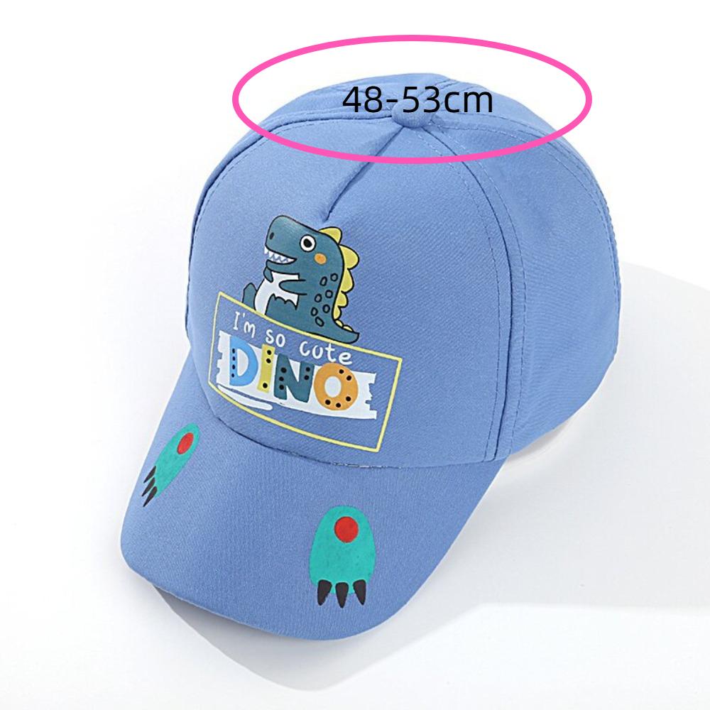 Breathable Baseball Hat Cartoon Dinosaur Peaked Cap Cute Duck Tongue Hat Kids